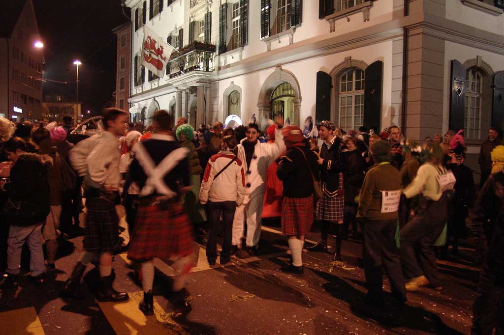 Bechtelisnacht vor dem Rathaus © Frauenfelderwoche, 2010