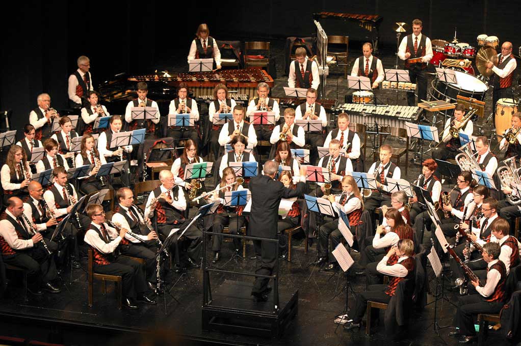 Eidgenössisches Musikfest 2011, St.Gallen: Auf der Bühne © swiss-image.ch/Jolanda Flubacher