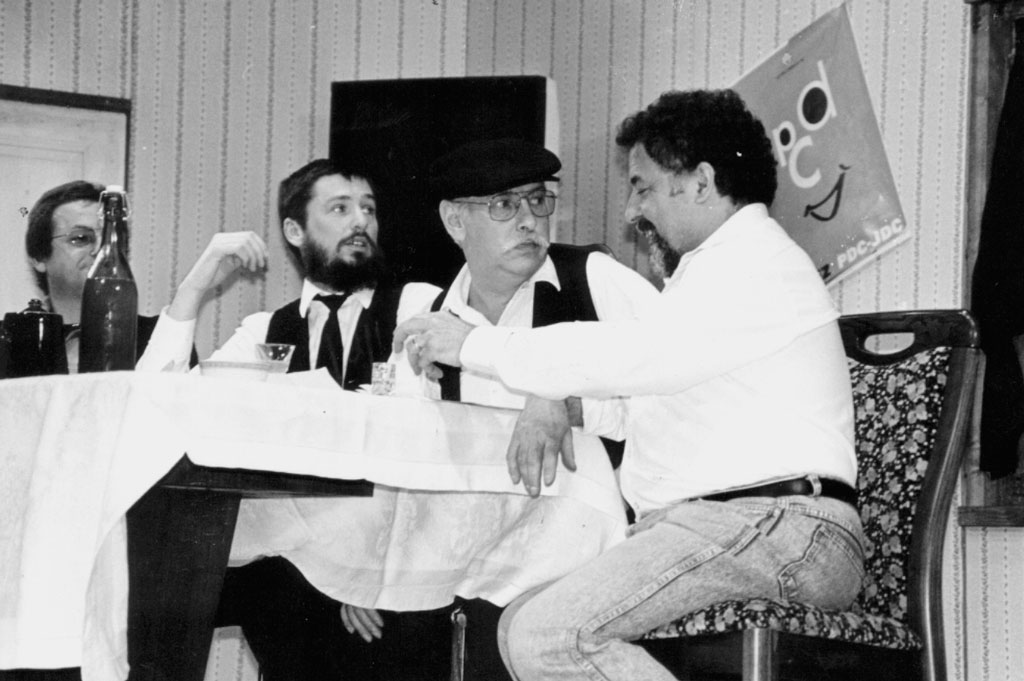Buix, 1993: Dialekttheater © Archives cantonales jurassiennes (ArCJ)