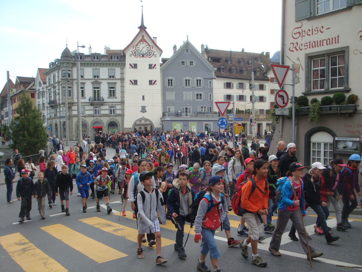 Auszug aus der Stadt (Chur, 26.5.2016) © Silvia Conzett