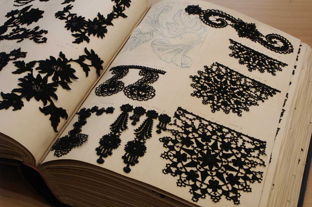 Musterbuch, 1890-1900 © Textilmuseum St.Gallen