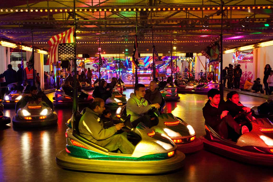 Bumper cars have been part of the autumn fair since the 1920s © Bettina Matthiessen, 2011