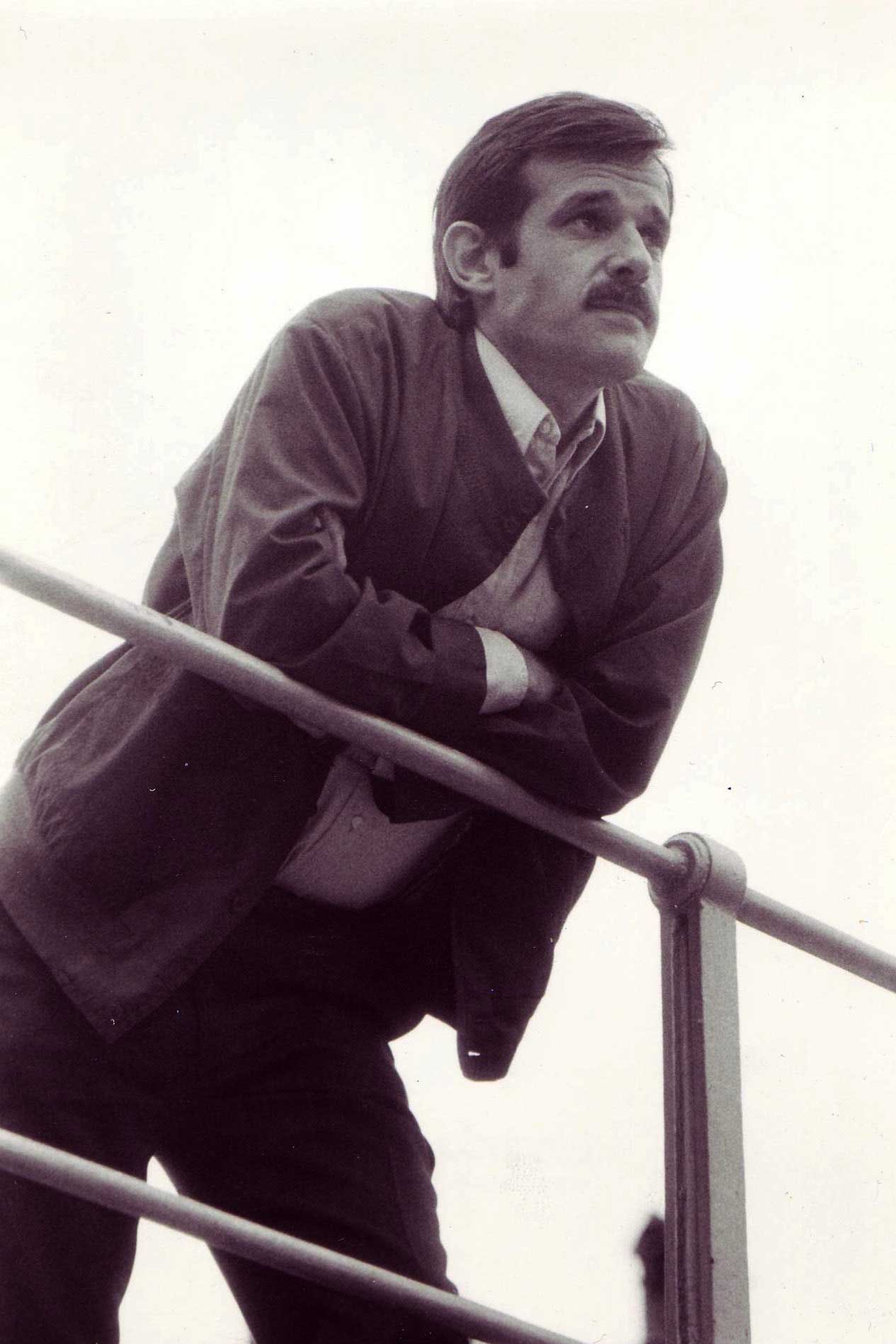 Mani Matter in Matte/Bern, 1970 © Rodo Wyss, 1970