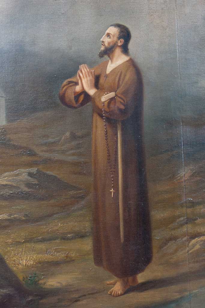 Painting of the Brother Klaus by an unknown master from the mid-17th century © Roland Zumbühl, Arlesheim/picswiss
