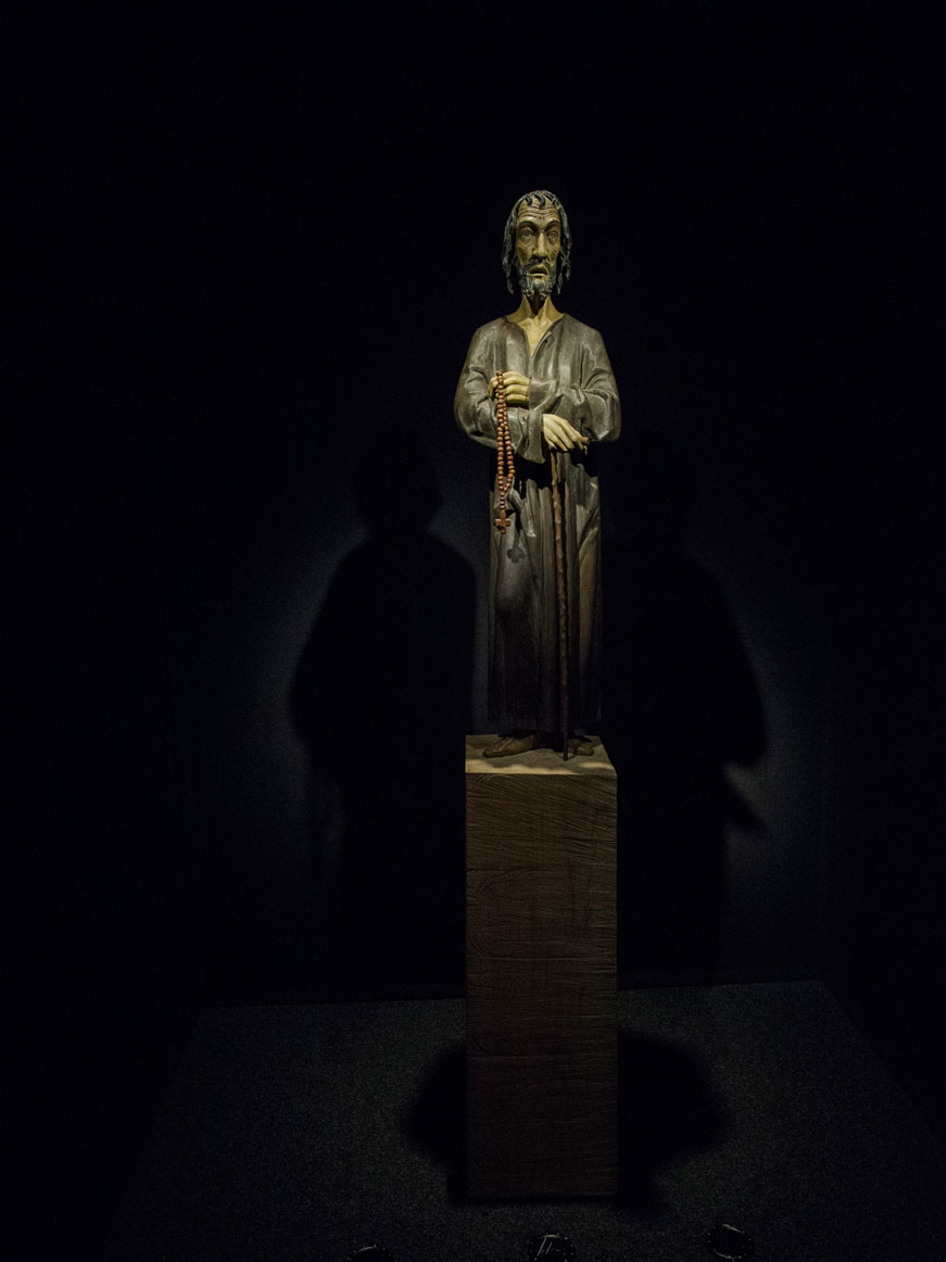 Sculpture of Saint Nicholas of Flüe after a medieval model, 2017 © S. Kathriner/Bruder Klausen Stiftung