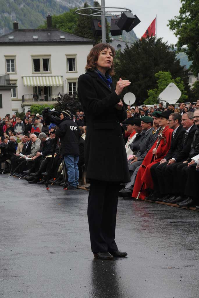 2011 Cantonal Assembly: The debates are simultaneously interpreted into sign language © Heinrich Speich, 2011