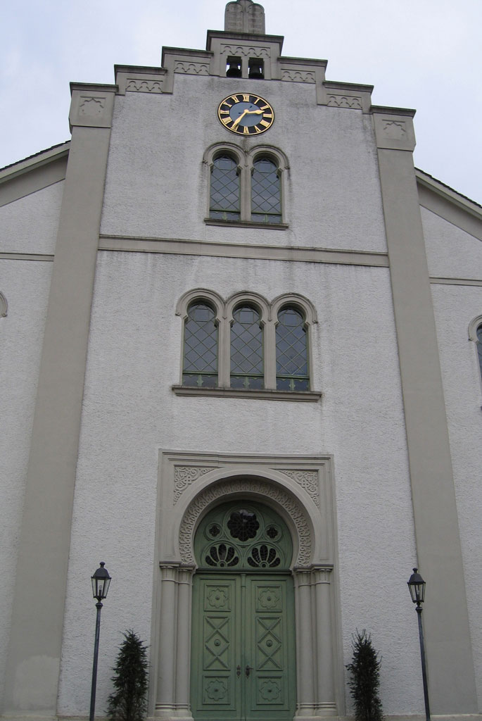 Entrance to the synagogue in Endingen, which was built between 1850 and 1852 © Karin Janz, 2011