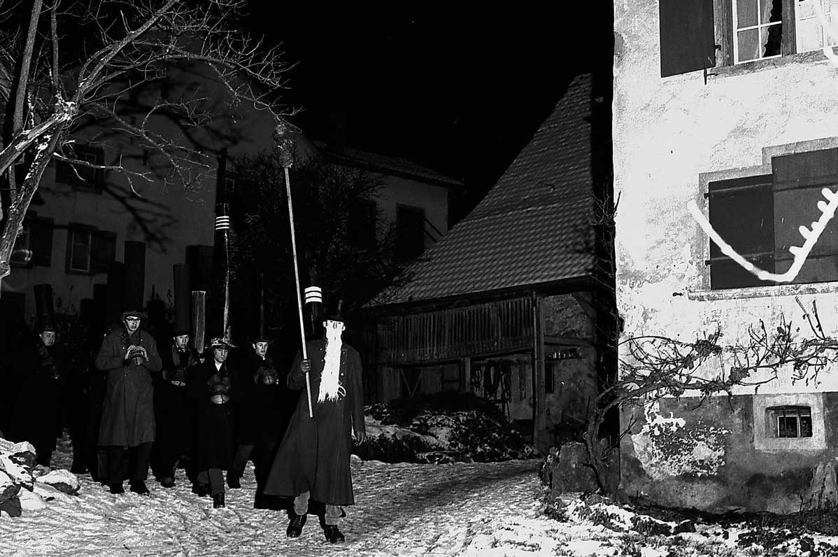 The procession in 1960 © Theodor Strübin/Museum.BL, Liestal