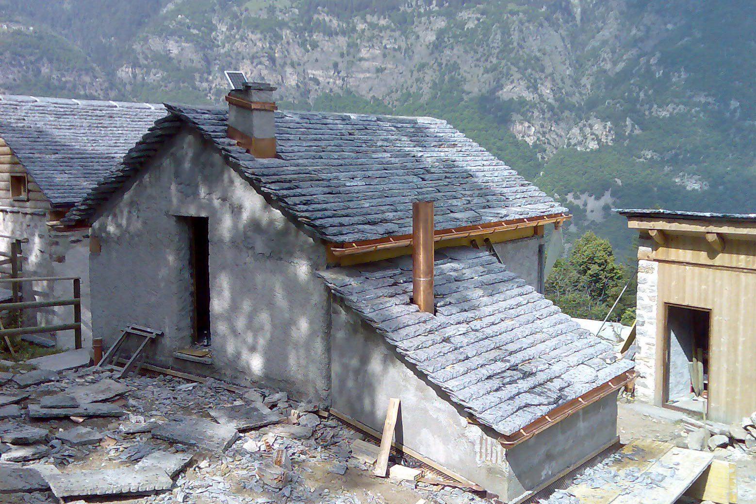 Restoration of a small rustico in the Blenio Valley © Reto Cittadini