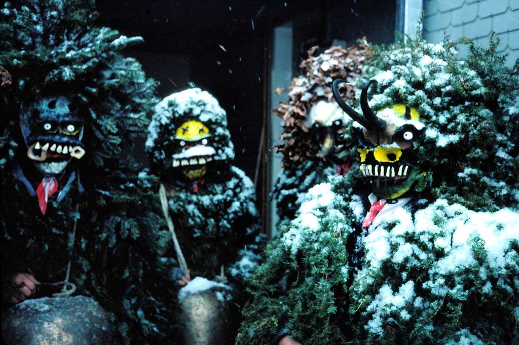 Ugly Chläuse in Geren, Urnäsch © Hans Hürlemann, Urnäsch, 1970er Jahre