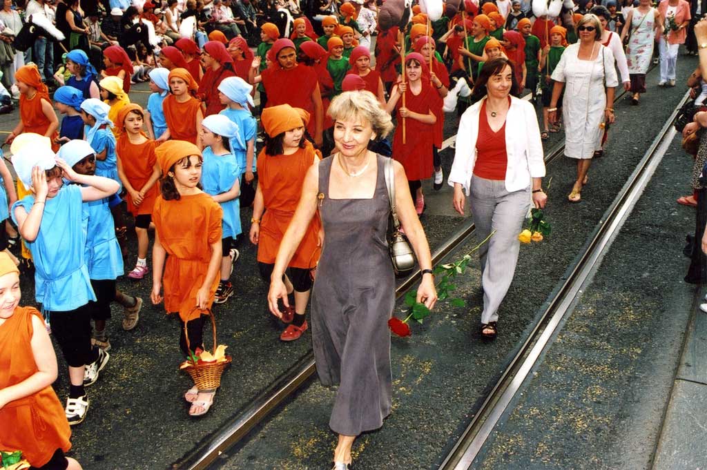 Colourful children in 2008 © Stadtarchive St.Gallen, PA Foto Gross, St.Gallen