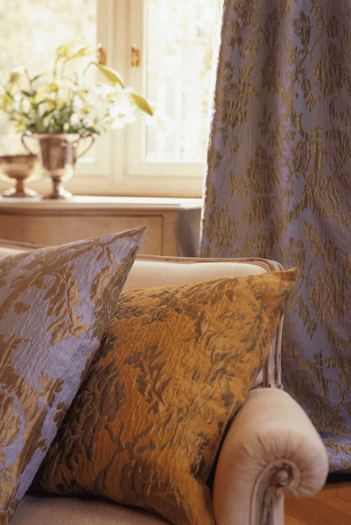 Decor from the Zurich silk industry, “Living Collection”, Création Baumann 2003 © Gessner AG