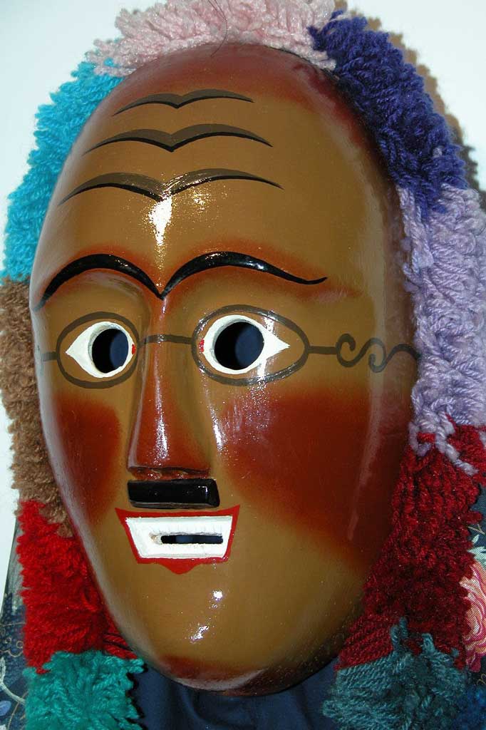 « Dr Melser Rölli » protagoniste depuis 1920 du carnaval de Mels © Schnitzer: Alois Tschirky, Mels