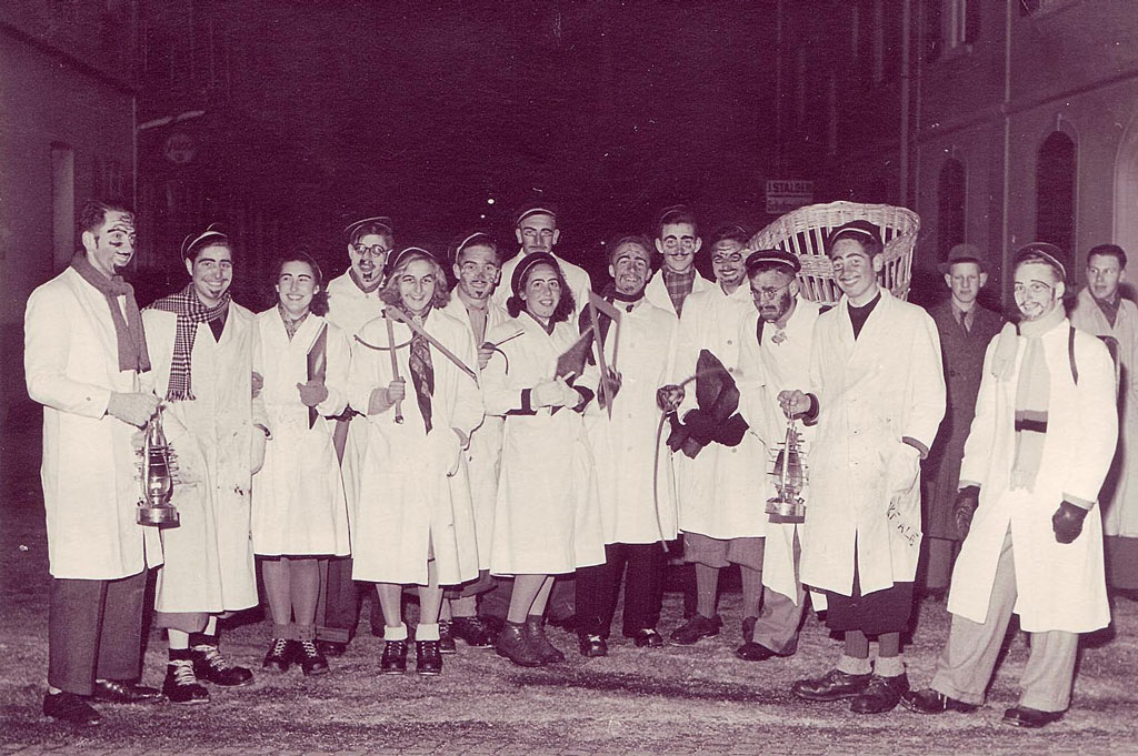 Un groupe de chanteurs de 1946 © DNS-Transport, Zug