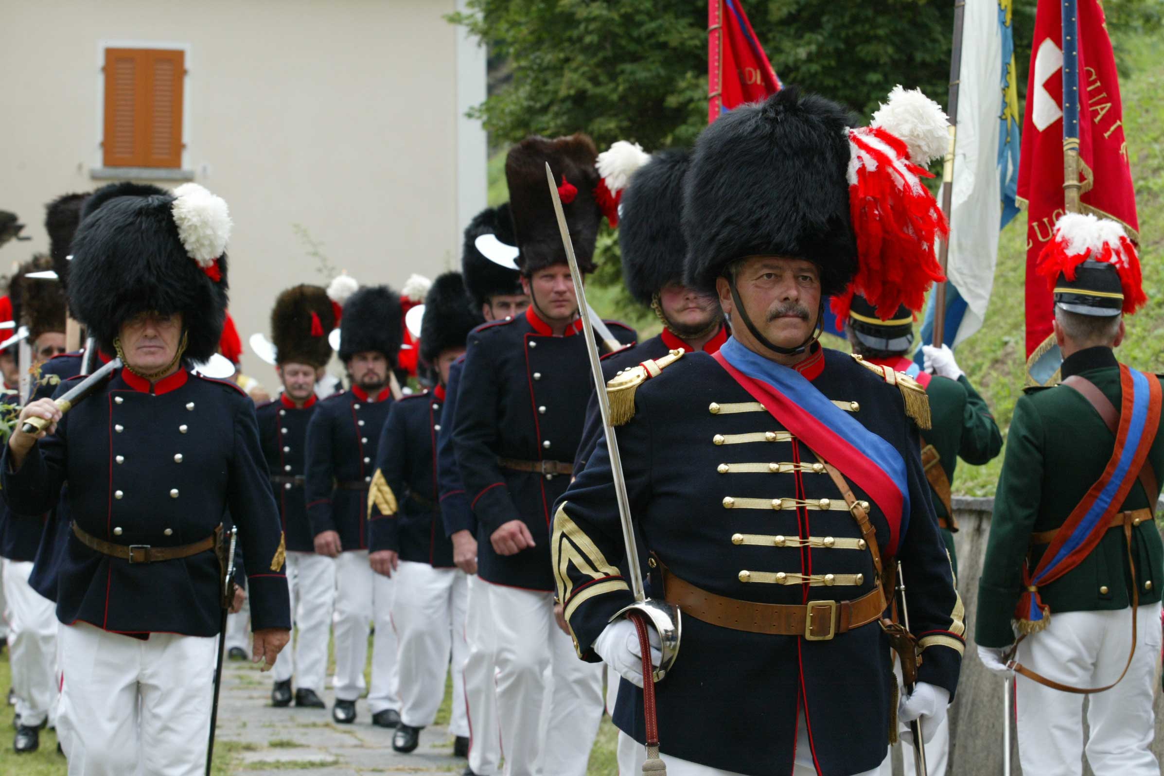 Ponto Valentino: les sapeurs au premier plan © Ely Riva, 2003
