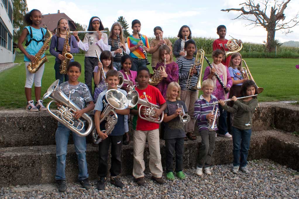 Fanfare d‘enfants © Siegfried Aulbach