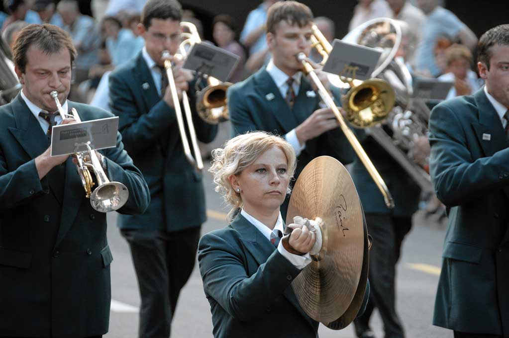 Fête fédérale de musique 2006, Lucerne : cortège © swiss-image.ch/Andy Mettler