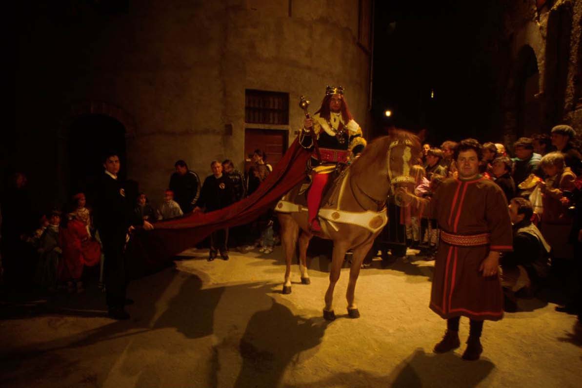 Jeudi Saint: le roi Hérode à cheval © Adriano Heitmann