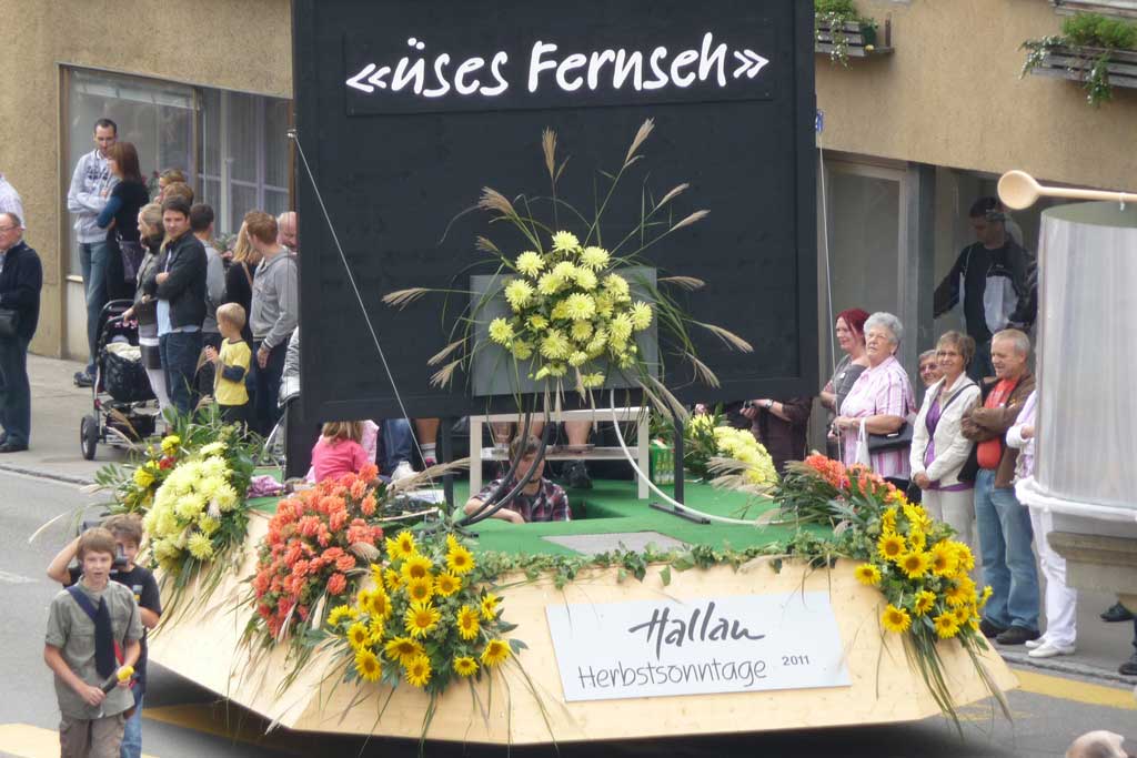 Carro del corteo festivo, 2011 © Detlef Moll, Hallau, 2011