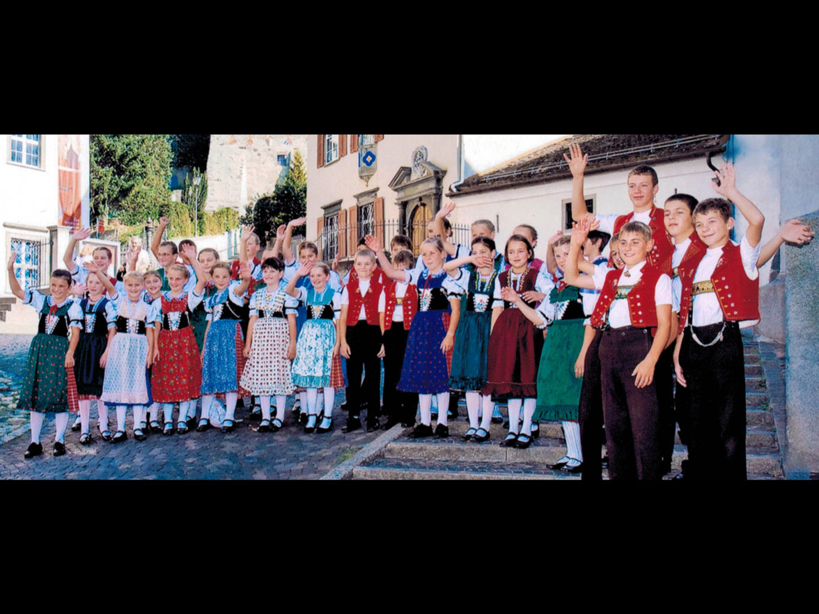 Jugendchörli Appenzell, vincitore del concorso per jodler emergenti, 2011 © ROOTHUUS GONTEN