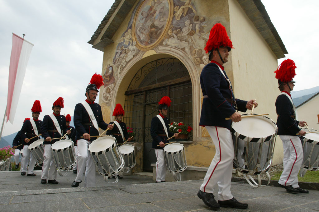 Ponto Valentino: Il gruppo dei tamburini © Ely Riva, 2003