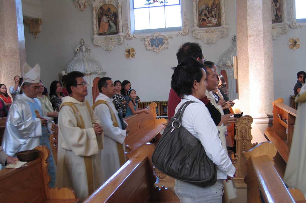 Il pellegrinaggio dei Filippini si svolge ogni anno in agosto © Karin Janz, 2011