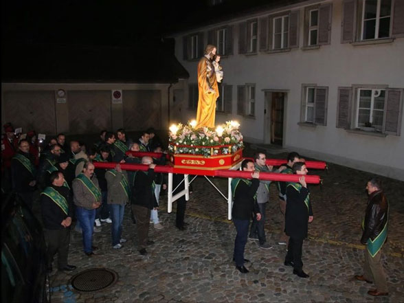 Processione di San Giuseppe nel centro storico di Laufenburg, 2015 © Antonio Lo Pumo