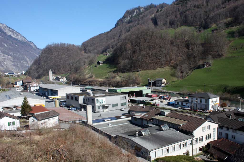 Nua che Anna Göldi ha laschà sia vita ils 13 da zercladur 1782, stat ozendi tranter auter ina chasa da maz © Heinrich Speich, 2011