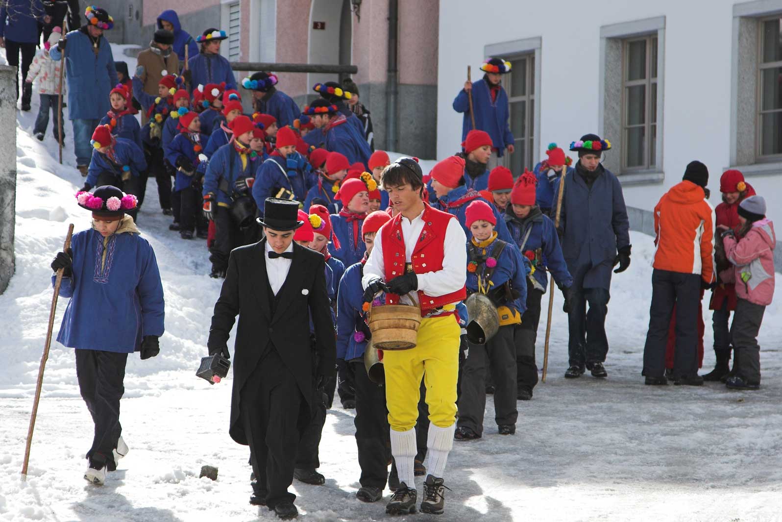 Chalandamarz a Samedan © Duri Zisler, Samedan, 2007