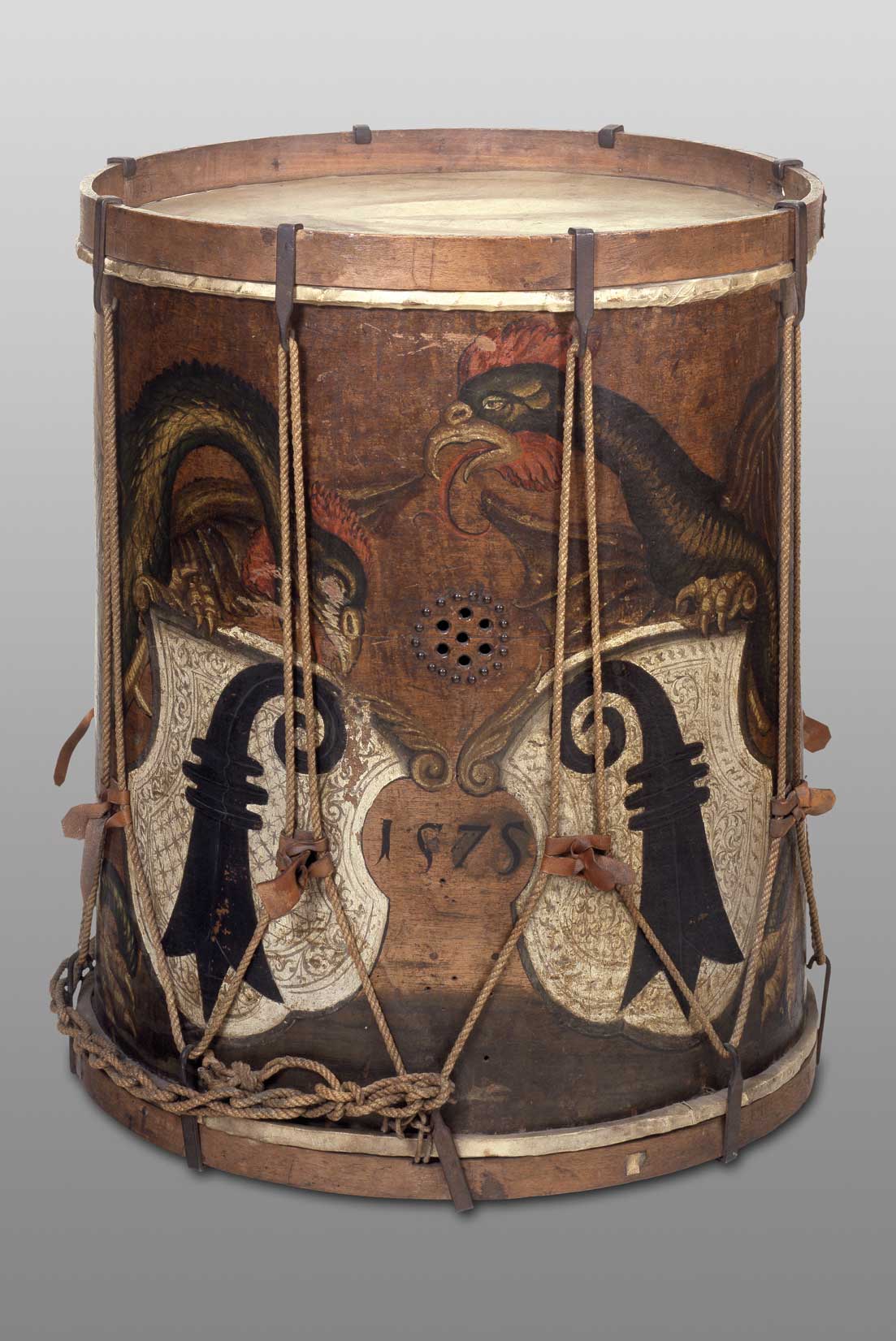 Tambur da glin, Basilea, 1874 © M. Babey/Historisches Museum Basel