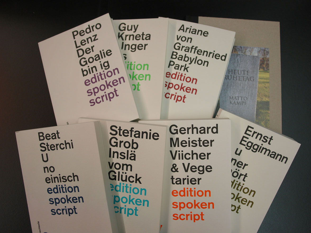Auturas ed auturs bernais en la chasa editura «Der gesunde Menschenversand» © Der gesunde Menschenversand