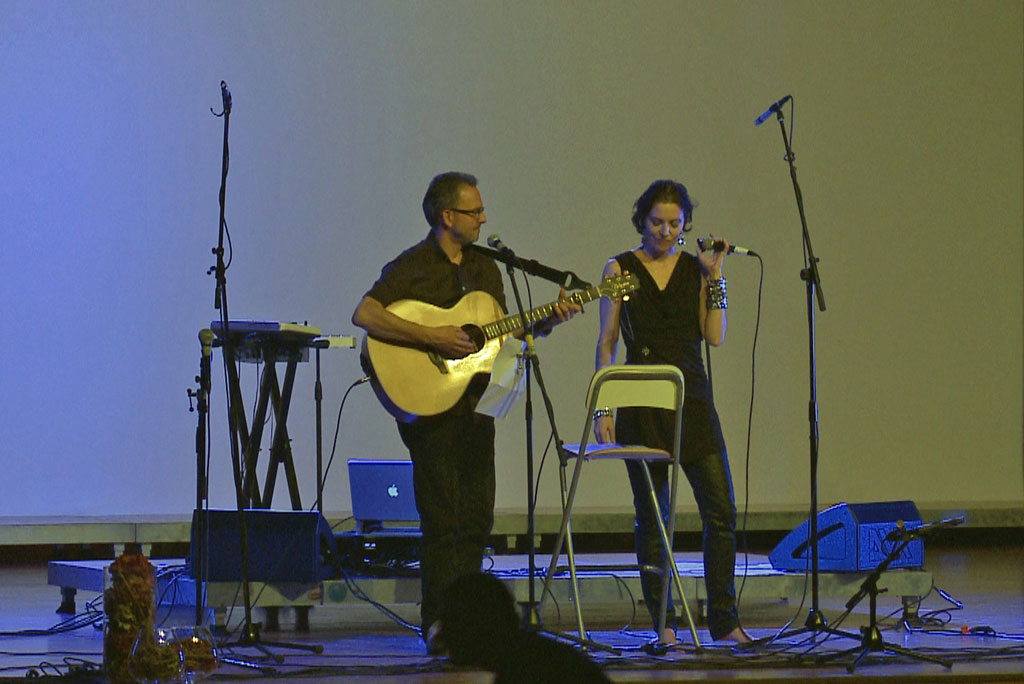 Conthey, Festa chantunala dal patua, ils 6 da november 2010: Laurence Revey e Joël Nendaz © Médiathèque Valais, Martigny