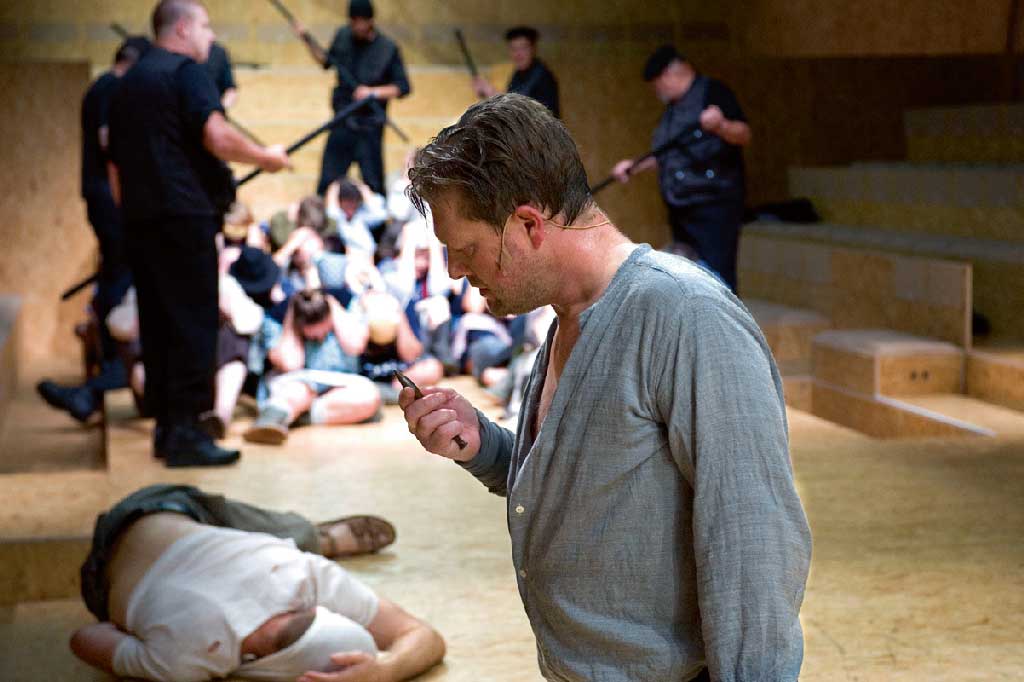 «Tellspiele» ad Altdorf (Uri): Guglielm Tell (Thomas Gisler) en ina inscenaziun da Volker Hesse, 2008 © Judith Schlosser/Tellspiel- und Theatergesellschaft Altdorf