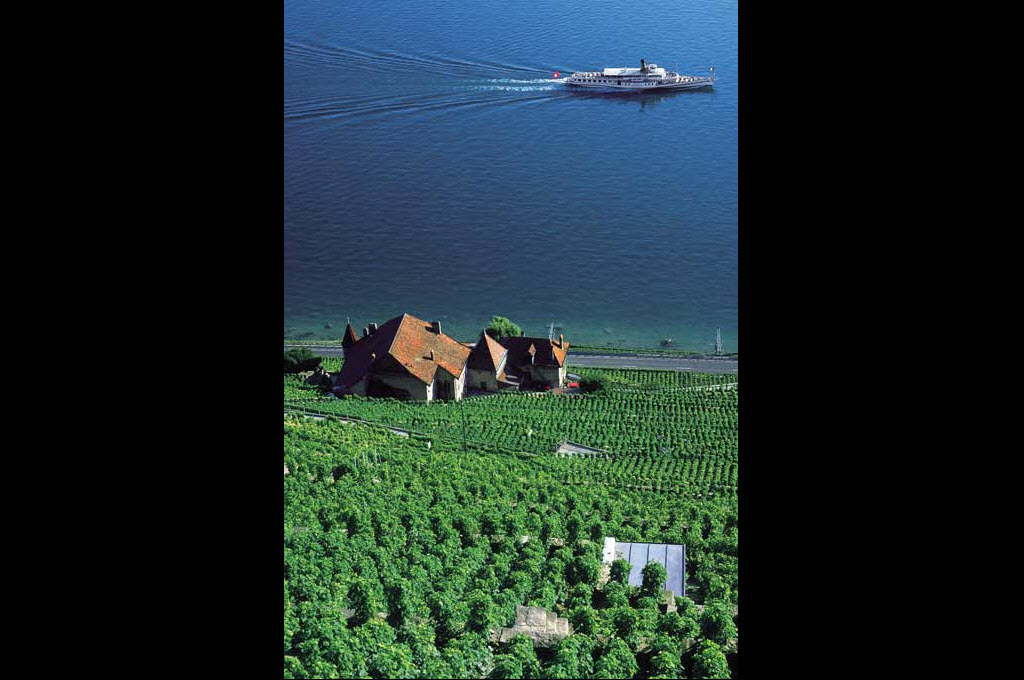 Bateau Belle Epoque de la CGN devant Lavaux © Office du Tourisme du canton de Vaud